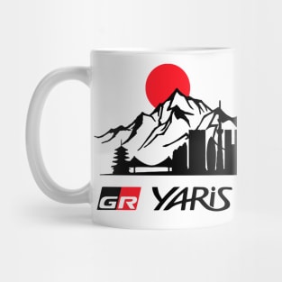 Toyota GR Yaris Red, JDM Car Mug